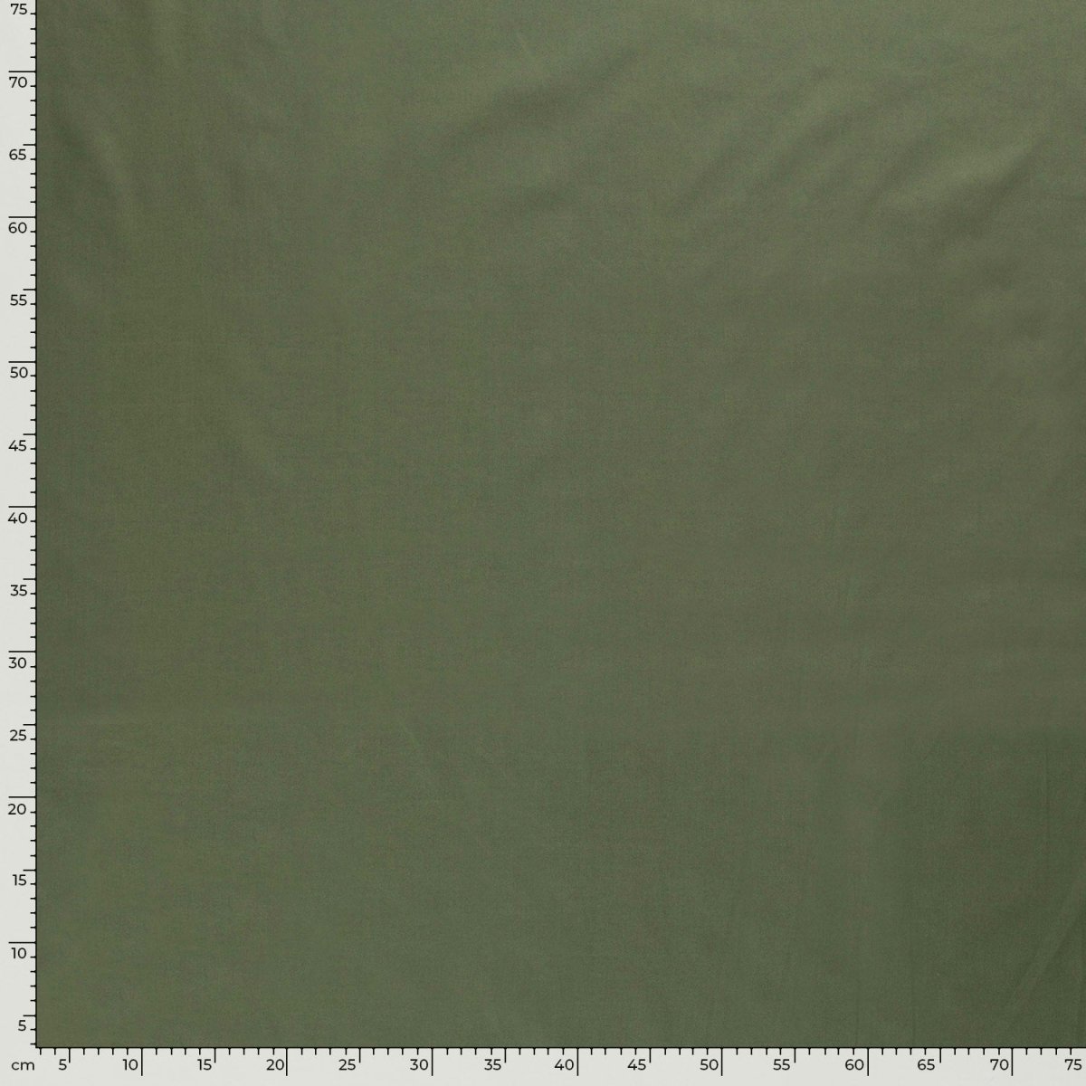 Cotton Poplin Khaki Green - Lametru.ro