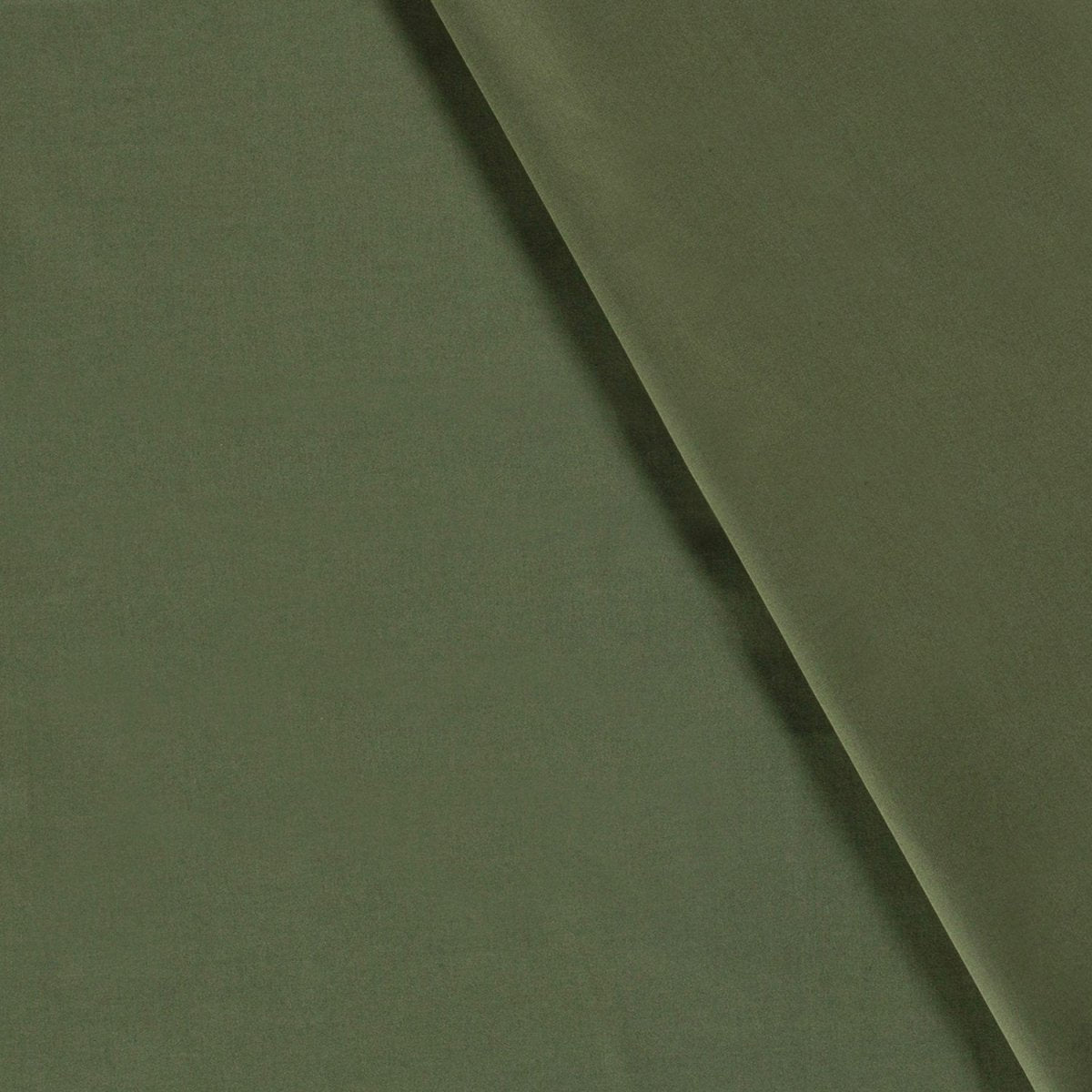 Cotton Poplin Khaki Green - Lametru.ro