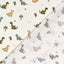 Cotton Poplin Printed Dinosaurs Off White - Lametru.ro