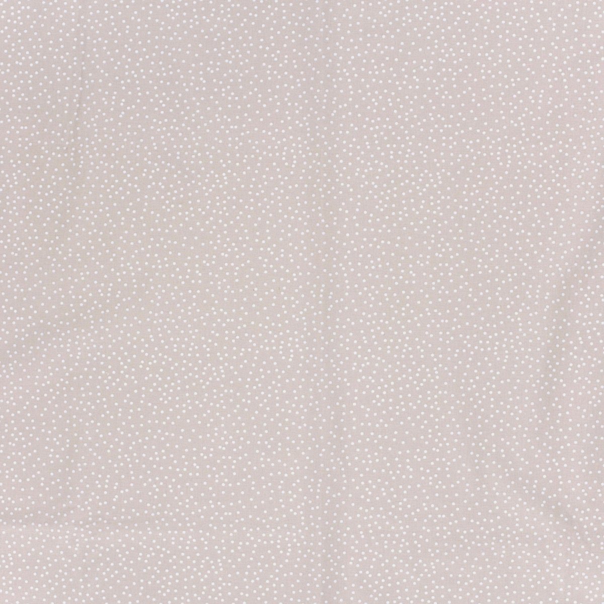 Cotton Poplin Printed Dots Beige - Lametru.ro