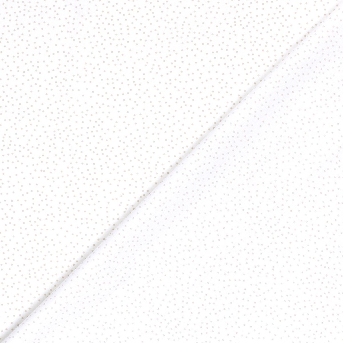 Cotton Poplin Printed Dots Off White - Lametru.ro