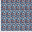 Cotton Poplin Printed Flowers Navy - Lametru.ro