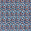 Cotton Poplin Printed Flowers Navy - Lametru.ro