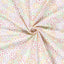 Cotton Poplin Printed Flowers Off White - Lametru.ro