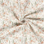 Cotton Poplin Printed Flowers Off White - Lametru.ro