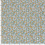 Cotton Poplin Printed Flowers Petrol - Lametru.ro