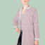 Cotton Poplin Printed Flowers Pink - Lametru.ro