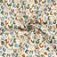 Cotton Poplin Printed Letters Off White - Lametru.ro