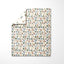 Cotton Poplin Printed Letters Off White - Lametru.ro