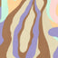 Cotton Satin Printed Abstract Mint - Lametru.ro