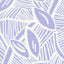 Cotton Satin Printed Leaves Lila - Lametru.ro