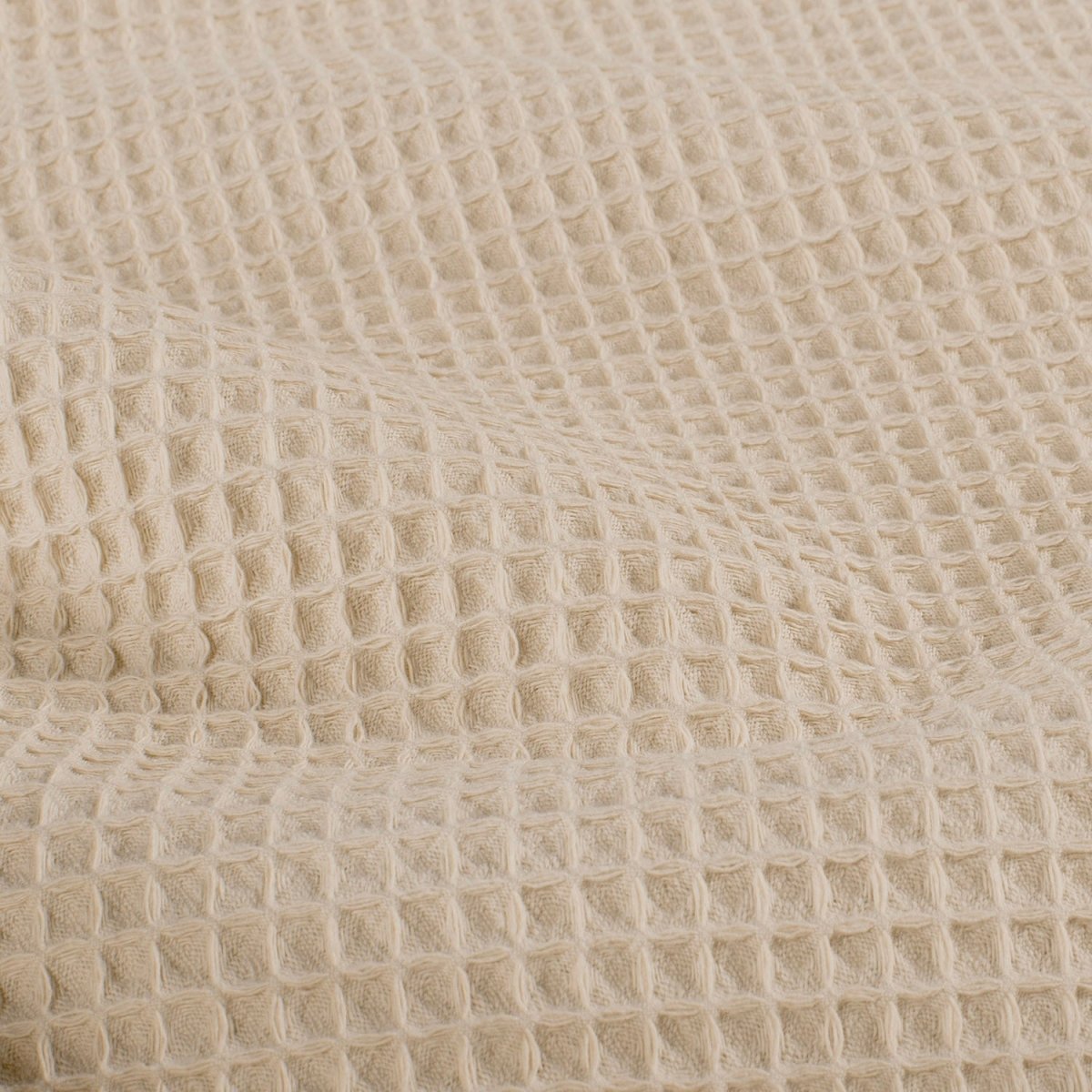 Cotton Waffle Beige - Lametru.ro