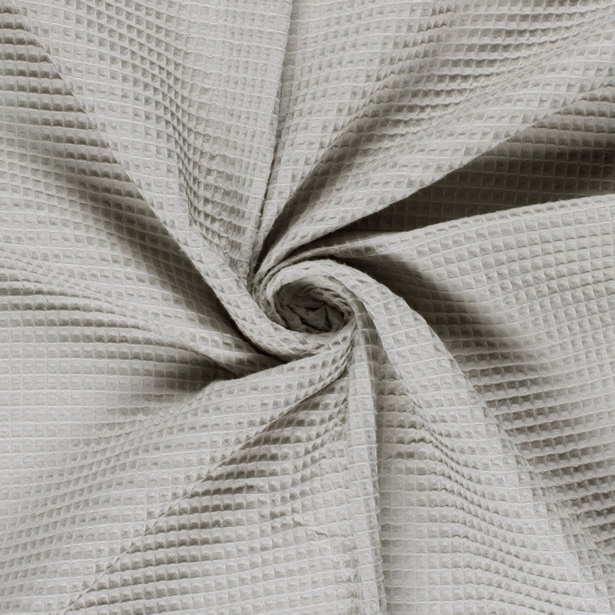 Cotton Waffle Light Grey - Lametru.ro