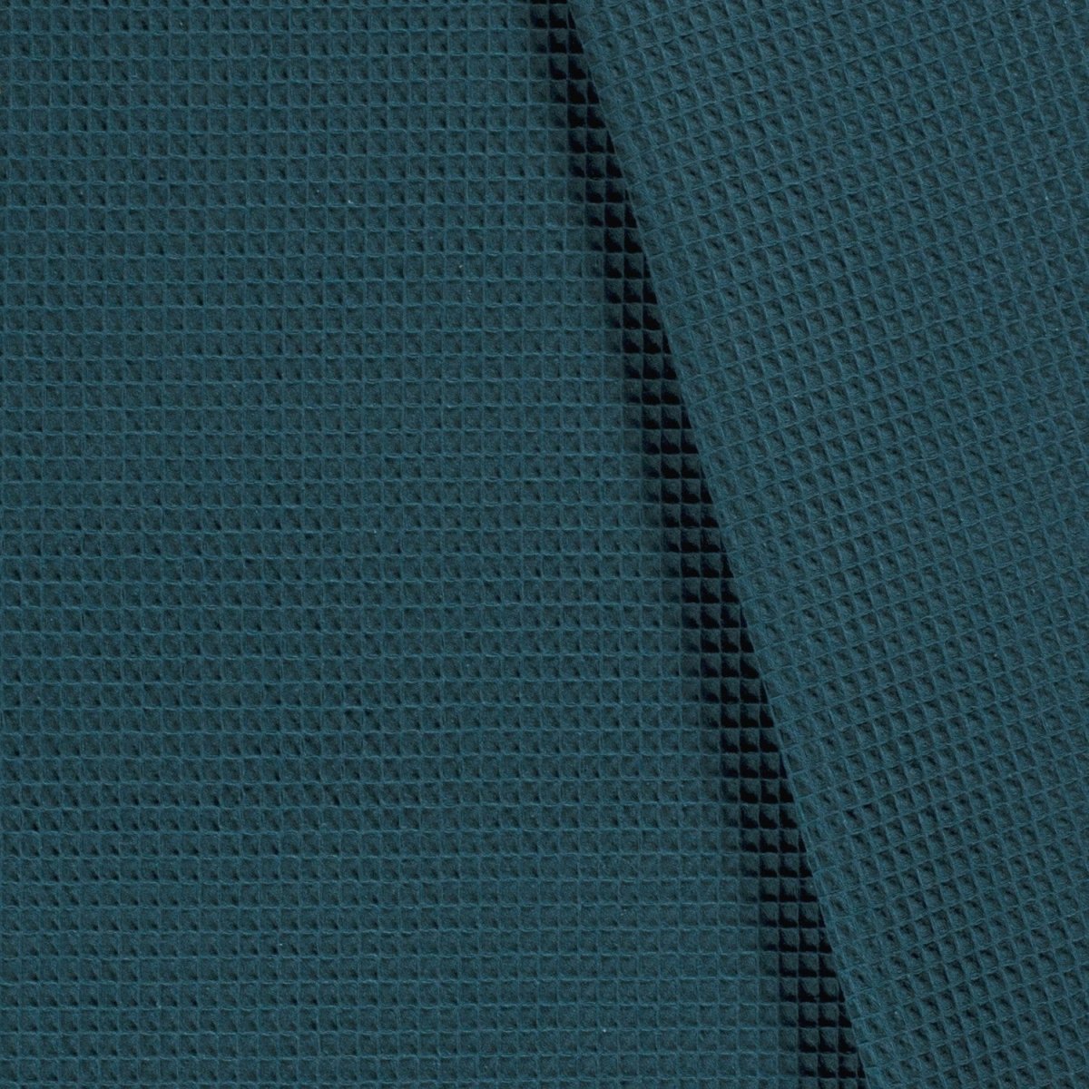 Cotton Waffle Petrol - Lametru.ro