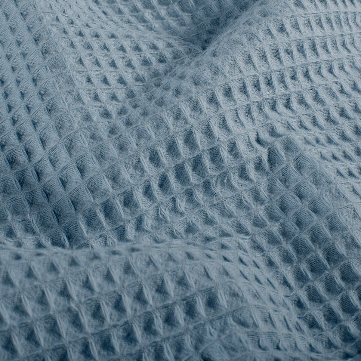 Cotton Waffle Sky Blue - Lametru.ro