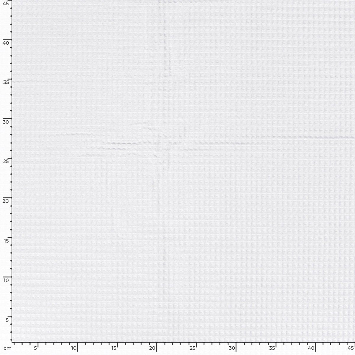 Cotton Waffle White - Lametru.ro