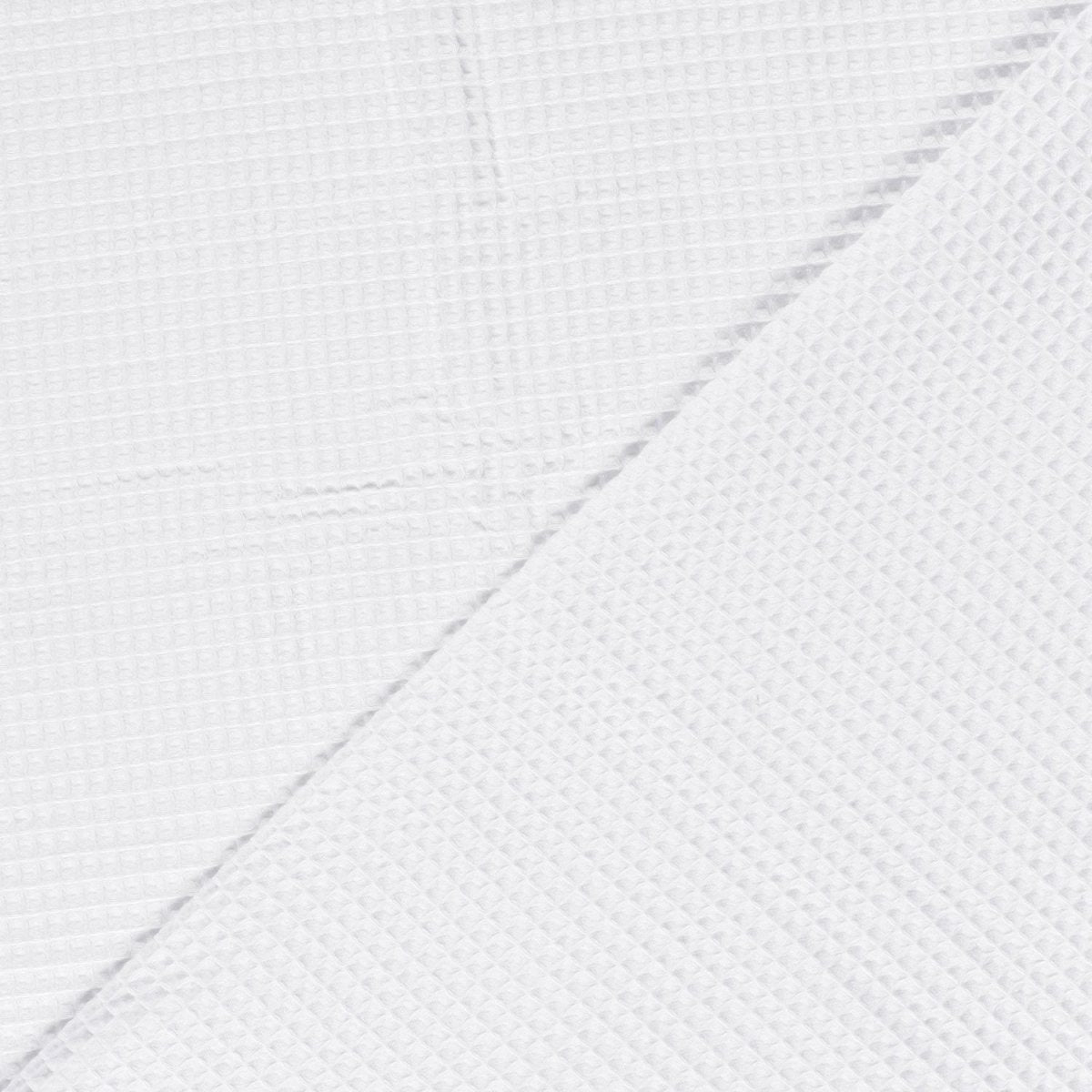 Cotton Waffle White - Lametru.ro