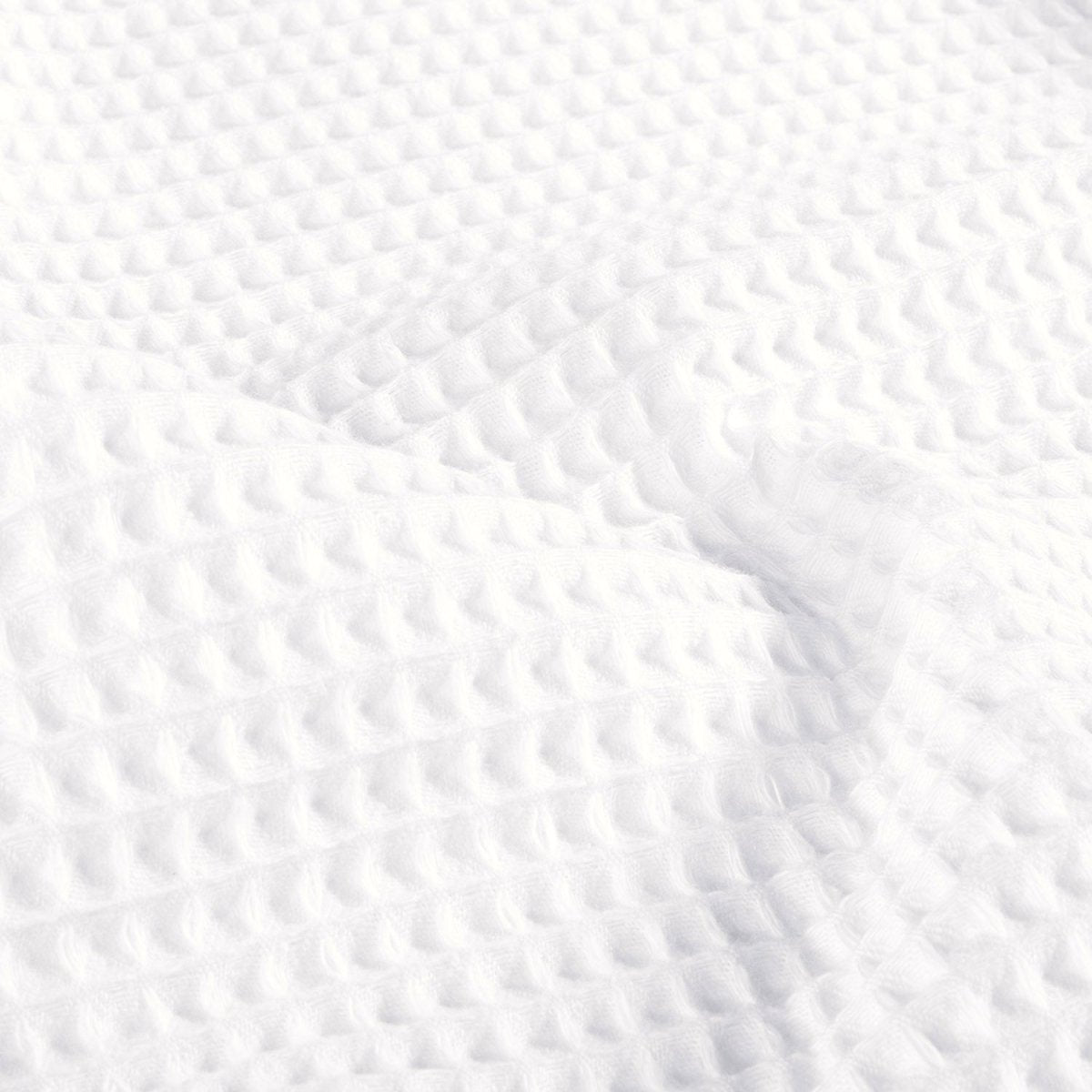 Cotton Waffle White - Lametru.ro