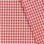 Poplin Bumbac Gingham Red 5 mm