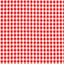 Poplin Bumbac Gingham Red 5 mm