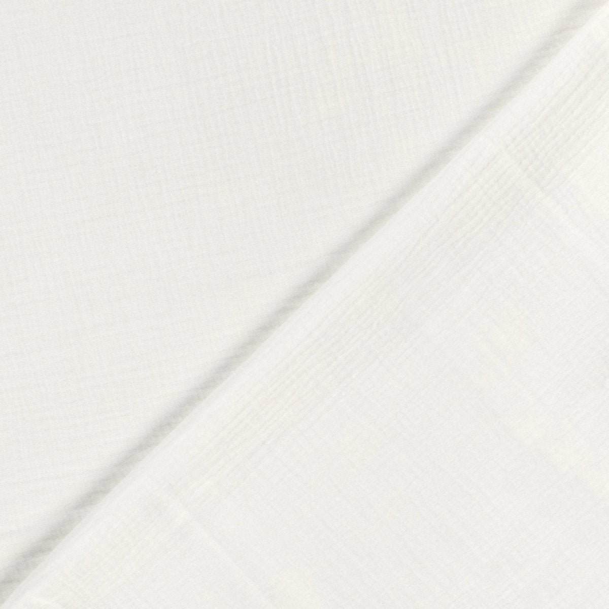 Double Gauze Off - White - Lametru.ro