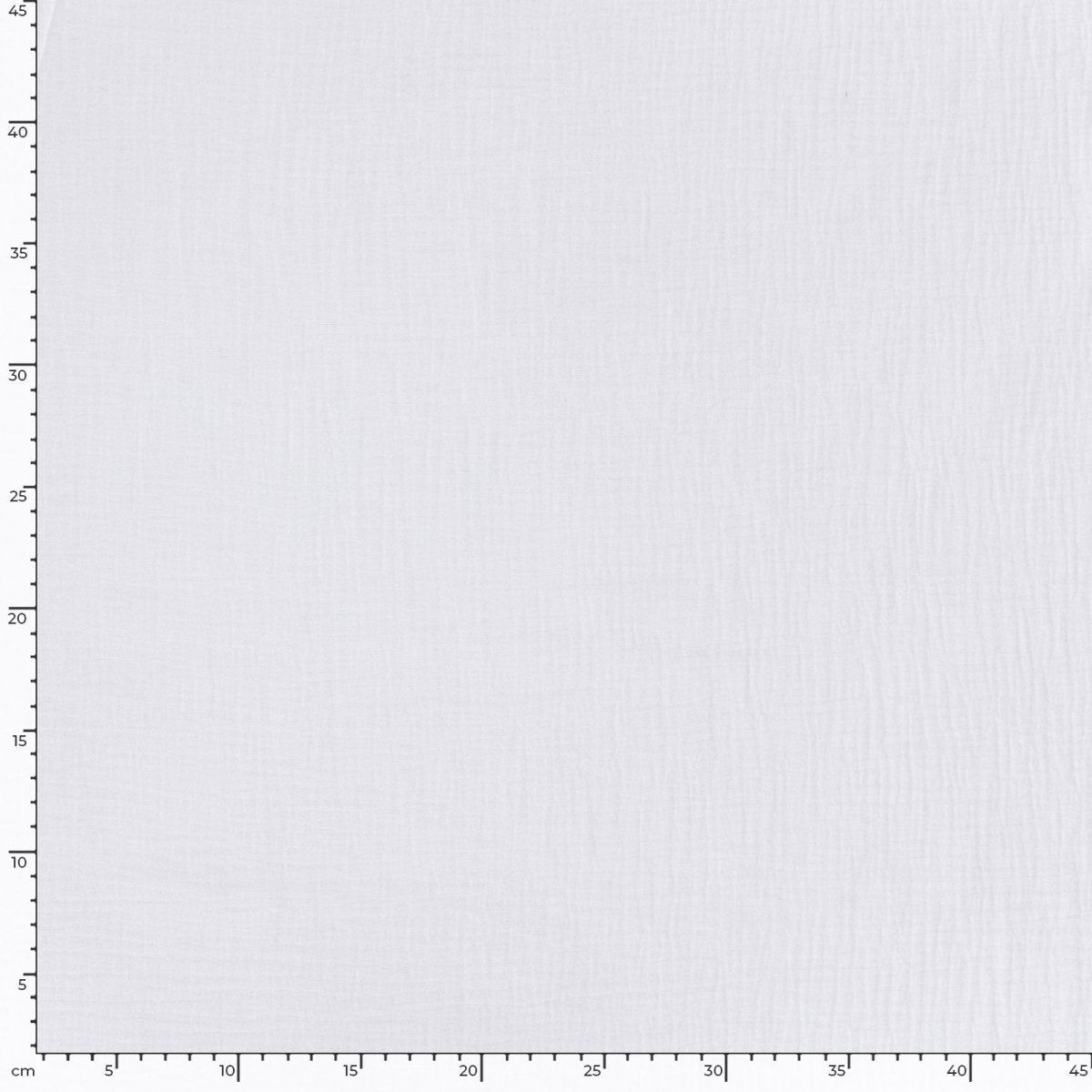 Double Gauze Optical White - Lametru.ro