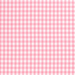 Poplin Bumbac Gingham Pink 5 mm