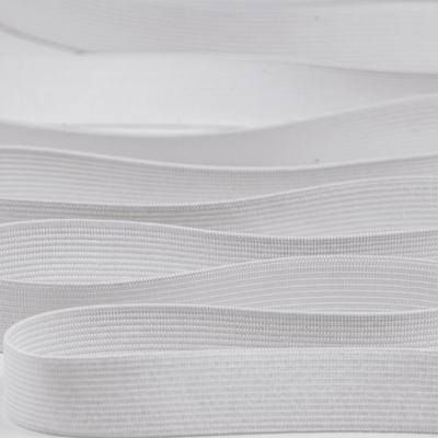 Elastic Plat 20 mm, Elasticitate Normala - Alb - Lametru.ro - Elastic