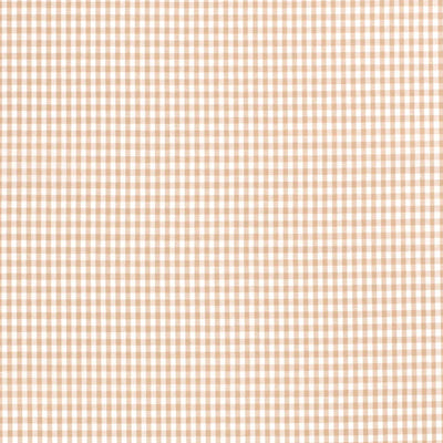Poplin Bumbac Gingham Camel 2.7 mm