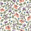 French Terry Imprimeu Floral Alb Spălăcit - Lametru.ro - French Terry Imprimat