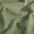 Jerse Bumbac Imprimeu Animale Verde Oliv
