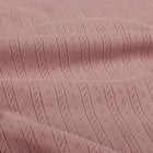 Jerse Bumbac Pointelle Mov Deschis