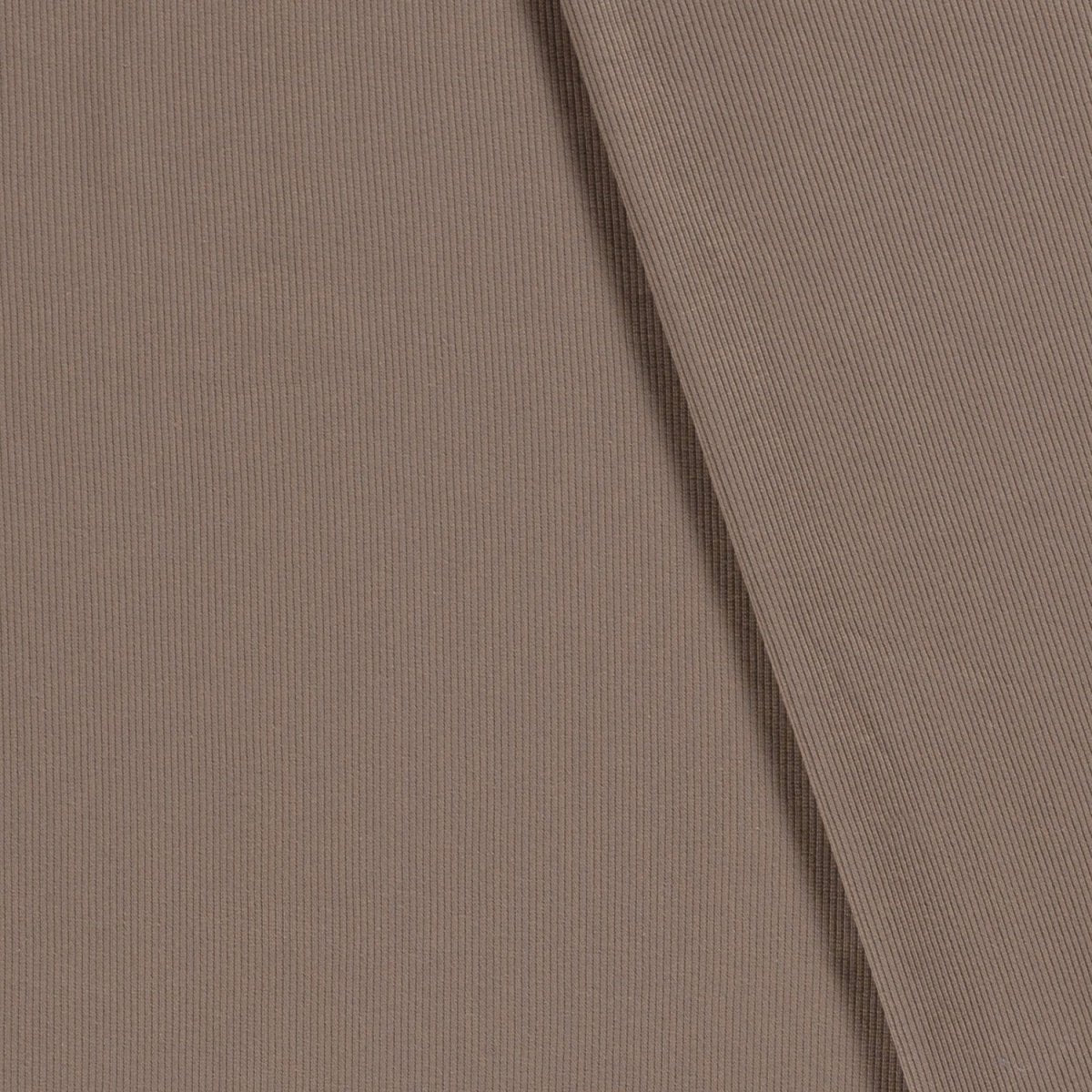 Jerse Reiat din Bumbac Maro Taupe - Lametru.ro - Jerse Reiat