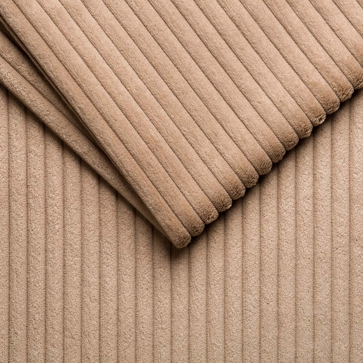 Material Stofa Tapiterie Tip Catifea Reiata - Zoom New 4 Camel - Lametru.ro - Catifea Reiata Tapiterie