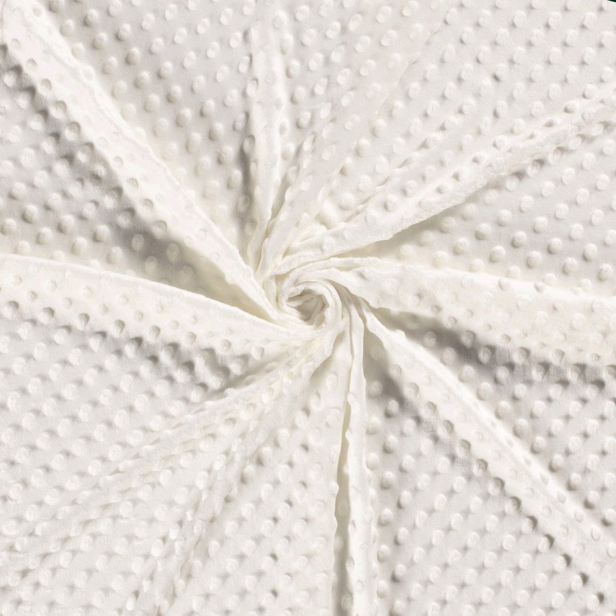Minky Fabric Off White - Lametru.ro