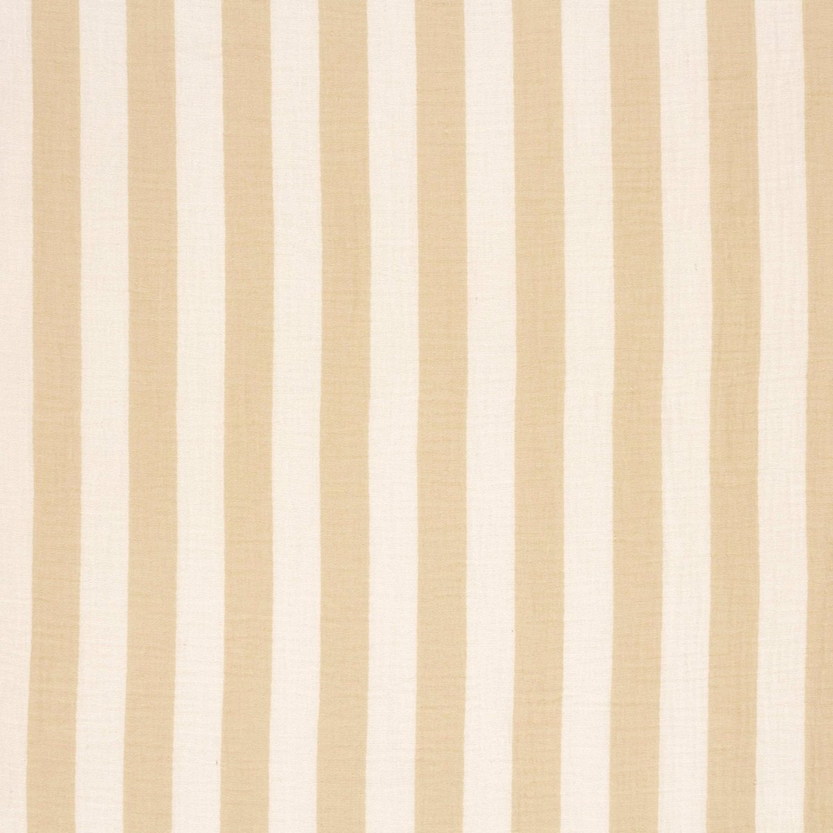 Muselina Bumbac Imprimeu Dungi Off White/Galben - Lametru.ro - Muselina Imprimata