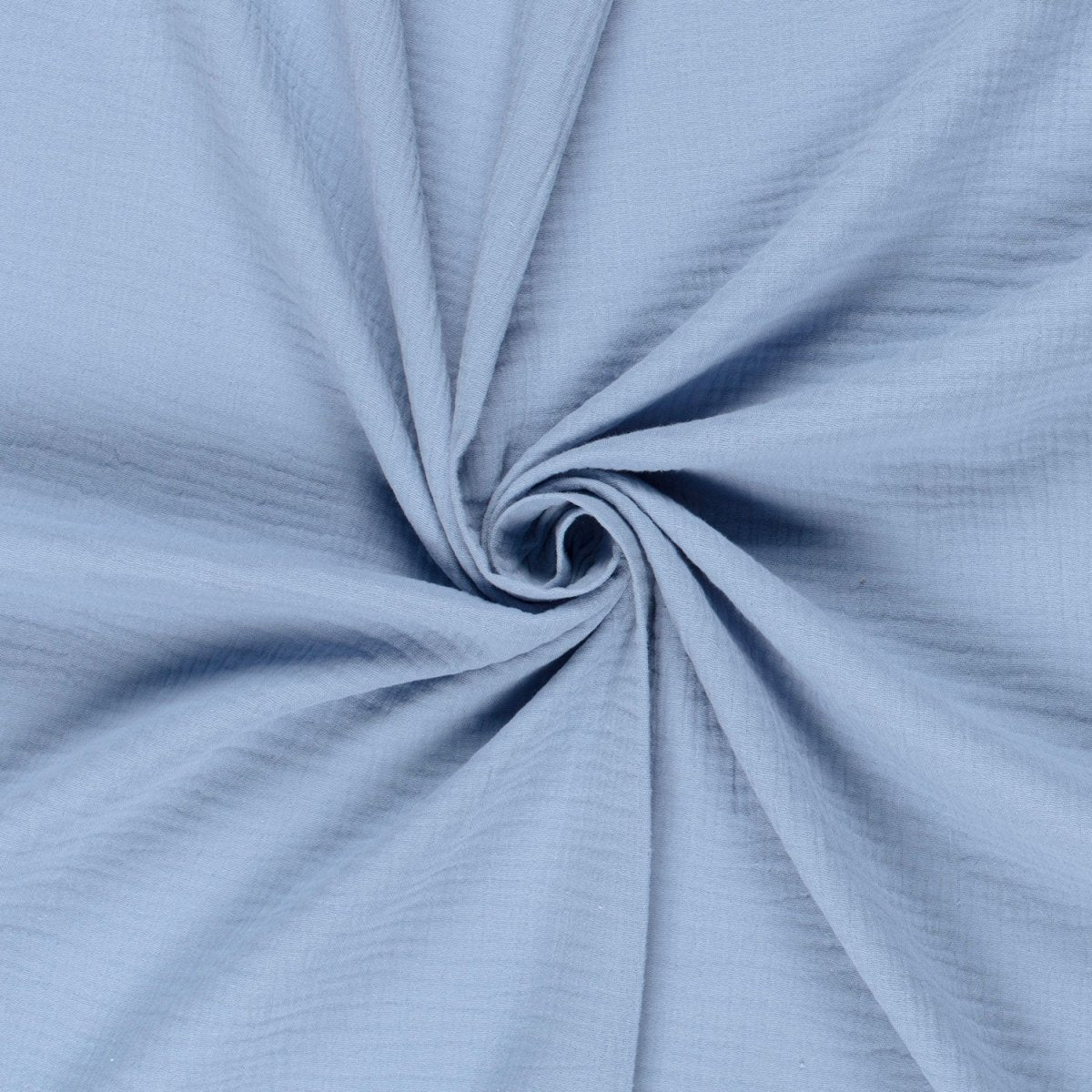 Muselină Dublă Baby Blue - Lametru.ro - Muselina Uni