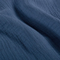 Muselina din Bumbac Indigo
