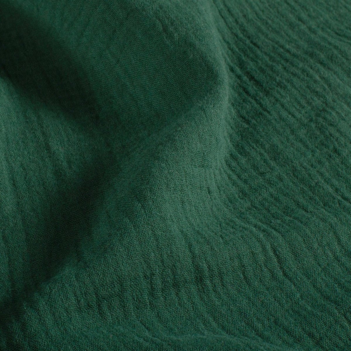 Muselină Verde Inchis - Lametru.ro - Muselina Uni
