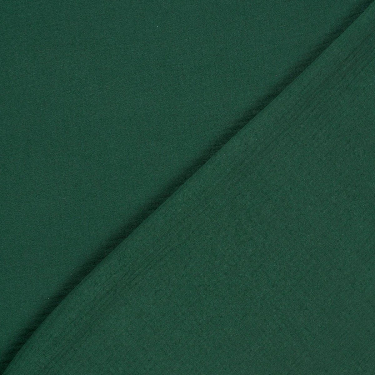 Muselină Verde Inchis - Lametru.ro - Muselina Uni