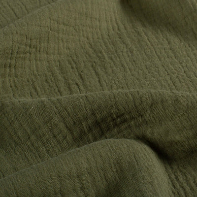 Muselină Verde Pădure - Lametru.ro - Muselina Uni