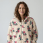 Polar Imprimat Alina Ecru / Roz - Lametru.ro - Polar / Fleece