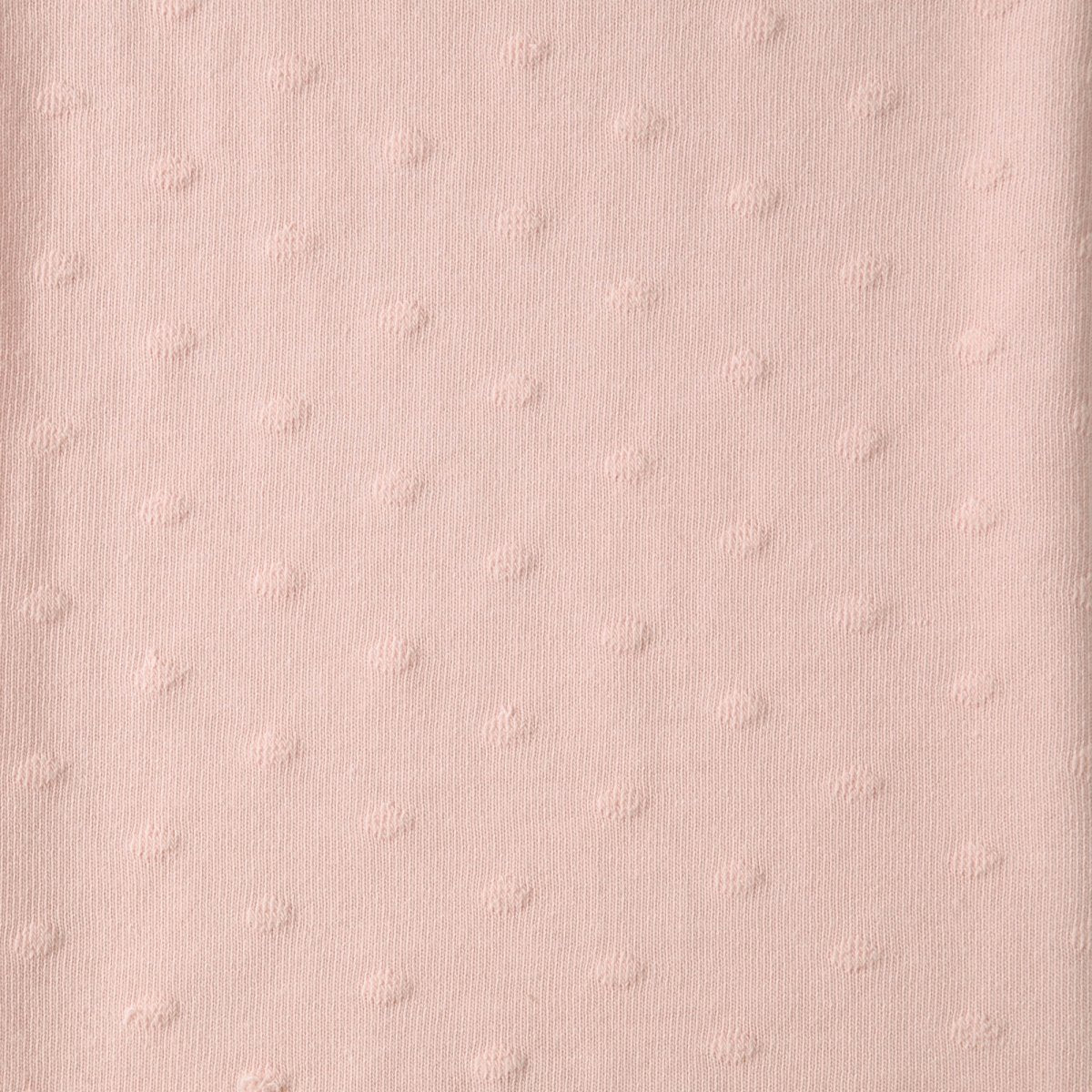 Polka Dot Textured Jersey Blush - Lametru.ro
