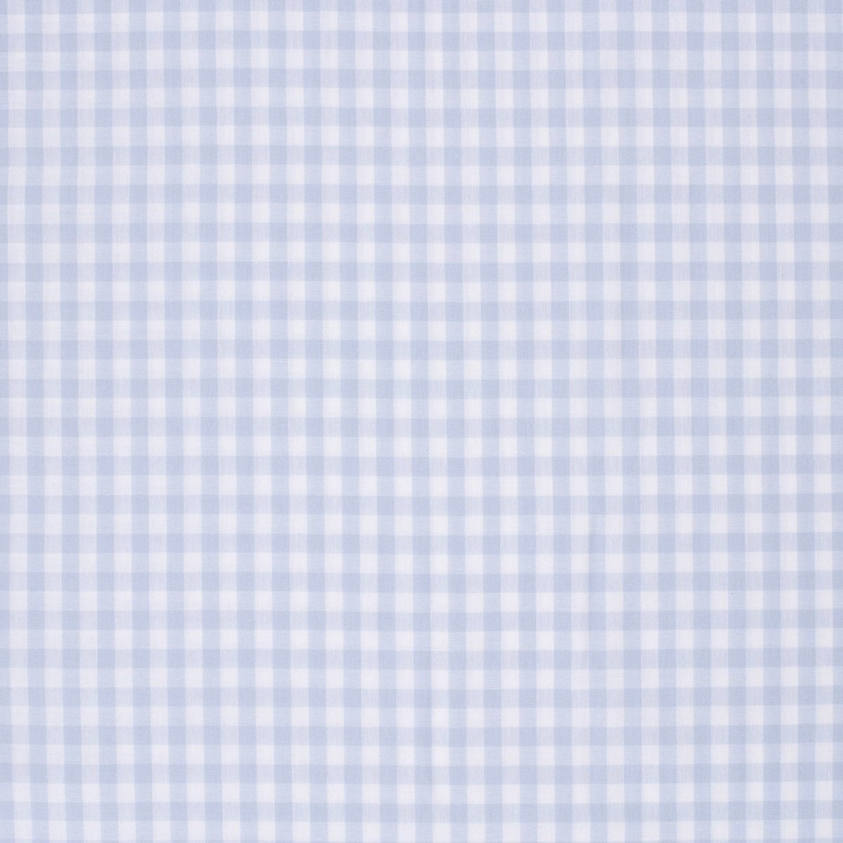 Poplin Bumbac Gingham Baby Blue 10 mm - Lametru.ro - Poplin Bumbac Gingham