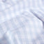 Poplin Bumbac Gingham Baby Blue 10 mm - Lametru.ro - Poplin Bumbac Gingham