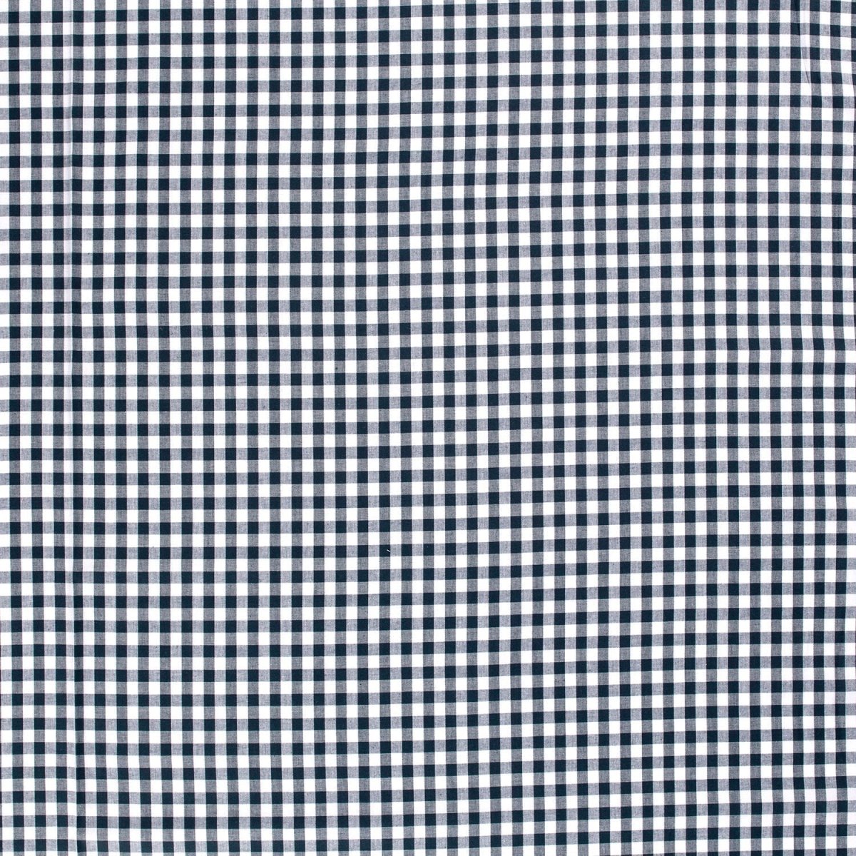 Poplin Bumbac Gingham Bleumarin 10 mm - Lametru.ro - Poplin Bumbac Gingham