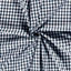 Poplin Bumbac Gingham Bleumarin 10 mm - Lametru.ro - Poplin Bumbac Gingham