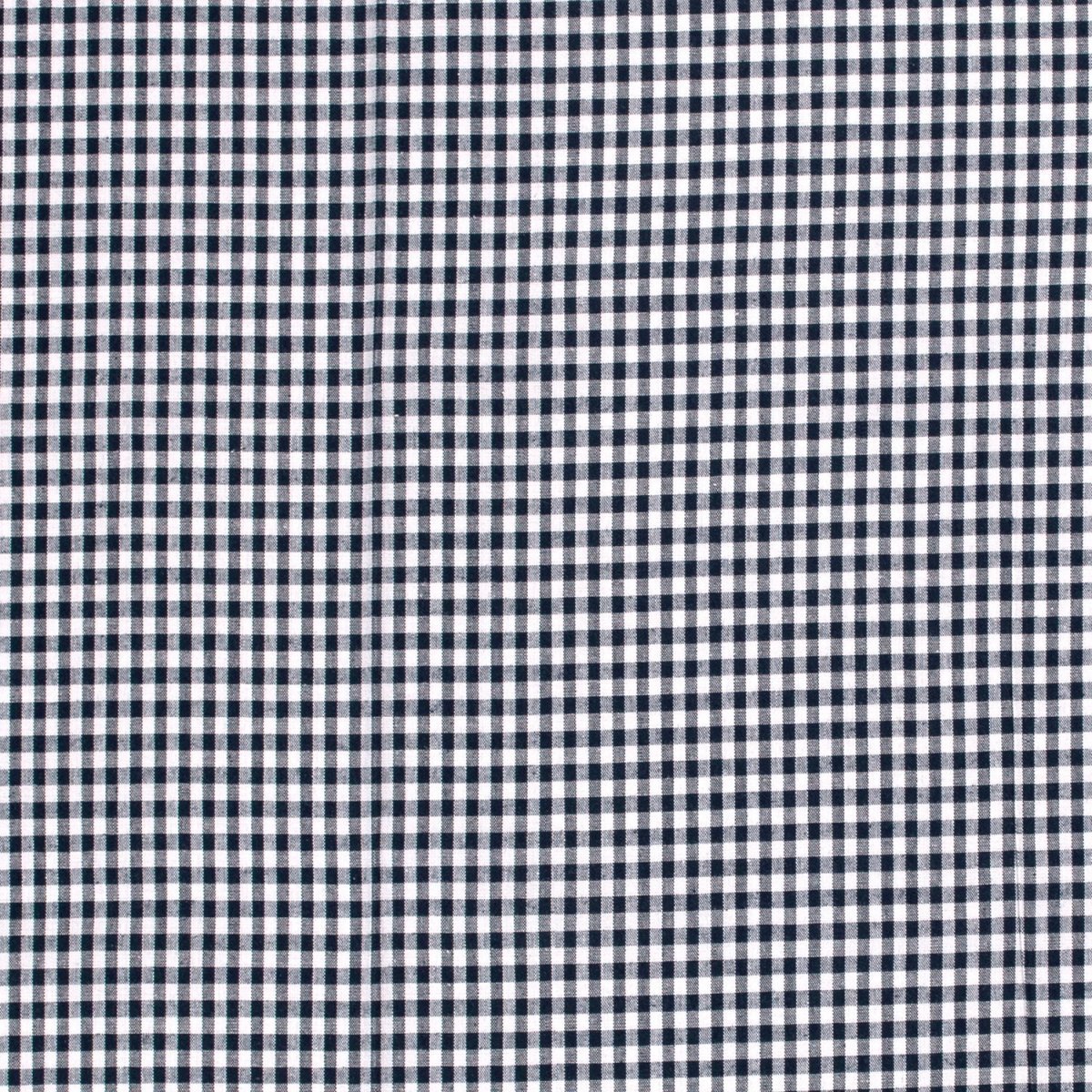 Poplin Bumbac Gingham Bleumarin 5 mm - Lametru.ro - Poplin Bumbac Gingham