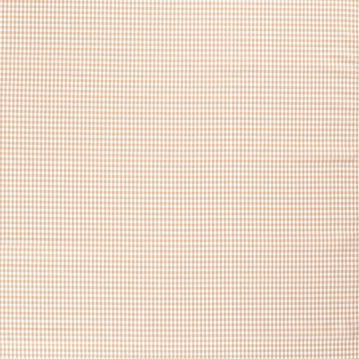 Poplin Bumbac Gingham Camel 5 mm - Lametru.ro - Poplin Bumbac Gingham