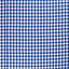 Poplin Bumbac Gingham Cobalt 20 mm - Lametru.ro - Poplin Bumbac Gingham